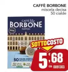 Caffe Borbone - Miscela Decisa 50 Cialde