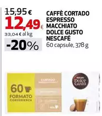 Nescafé - Caffè Cortado Espresso Macchiato Dolce Gusto