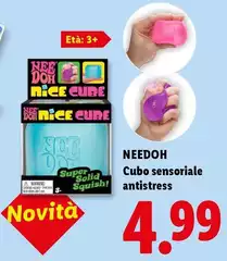 Needoh - Cubo Sensoriale Antistress Needoh - Cubo Sensoriale Antistress