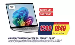 Microsoft - Surface Laptop C8-CoPILOT + PC 13"