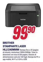 Brother - Stampante Laser HLL1240WWWW Brother - Stampante Laser HLL1240WWWW