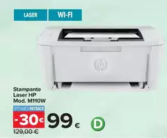 HP - Stampante Laser Mod. M110w HP - Stampante Laser Mod. M110w