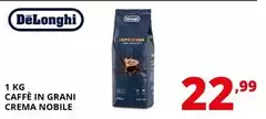 De Longhi - 1 Kg Caffè In Grani Crema Nobile