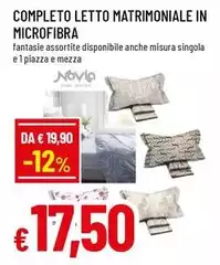 Completo Letto Matrimoniale In Microfibra Completo Letto Matrimoniale In Microfibra