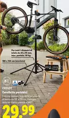 Crivit - Cavalletto Portabici Crivit - Cavalletto Portabici