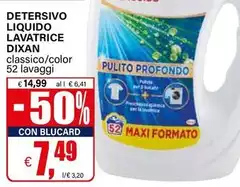 Dixan - Detersivo Liquido Lavatrice Dixan - Detersivo Liquido Lavatrice