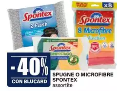 Spontex - Spugne O Microfibre Spontex - Spugne O Microfibre
