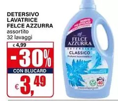 Felce Azzurra - Detersivo Lavatrice Felce Azzurra - Detersivo Lavatrice
