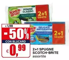 Scotch-Brite - 2+1 Spugne Scotch-Brite - 2+1 Spugne