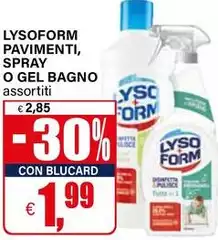 Lysoform - Pavimenti