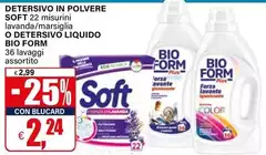 Soft/Bio Form - Detersivo In Polvere/Liquido