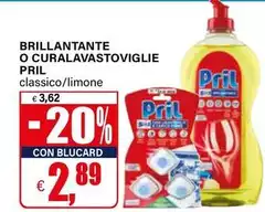 Pril - Brillantante O Curalavastoviglie Pril - Brillantante O Curalavastoviglie