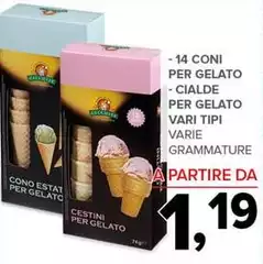 Cialde Per Gelato