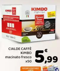 Kimbo - Cialde Caffè Macinato Fresco