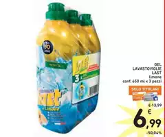 Last - Gel Lavastoviglie Limone