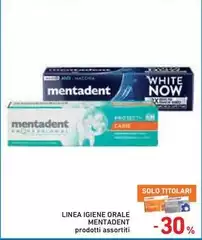 Mentadent - Linea Igiene Orale