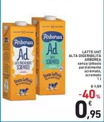 Arborea - Latte UHT Alta Digeribilita