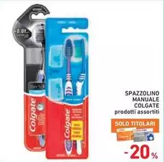 Colgate - Spazzolino Manuale