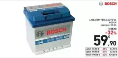 Bosch - Linea Batterie Auto S4