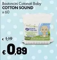 Cotton Sound - Bastoncini Cotonati Baby Cotton Sound - Bastoncini Cotonati Baby