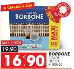 Caffe borbone - Cialde Decisa Caffe borbone - Cialde Decisa
