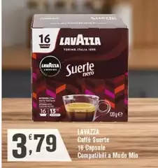 Lavazza - Caffè Suerte Compatibili A Modo Mio Lavazza - Caffè Suerte Compatibili A Modo Mio