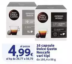 Nescafé - 16 Capsule Dolce Gusto Nescafé - 16 Capsule Dolce Gusto