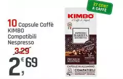 Kimbo - Capsule Caffè Kimbo - Capsule Caffè