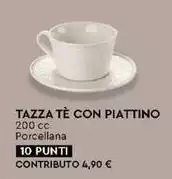 Tazza Tè Con Piattino Tazza Tè Con Piattino
