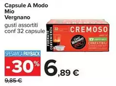 Vergnano - Capsule A Modo Mio Vergnano - Capsule A Modo Mio