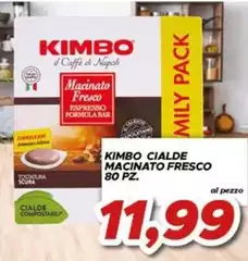 Kimbo - Cialde Macinato Fresco