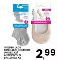 lady - Gold Lady Minicalze Comfort Unisex