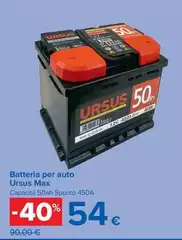 Ursus - Batteria Per Auto