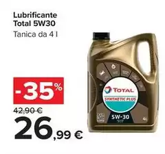 Total - Lubrificante  5w30