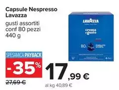 Lavazza - Capsule Nespresso Lavazza - Capsule Nespresso