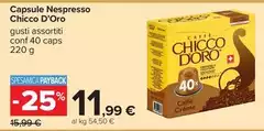 Chicco d'oro - Capsule Nespresso Chicco d'oro - Capsule Nespresso