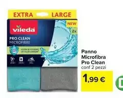 Vileda - Panno Microfibra Pro Clean Vileda - Panno Microfibra Pro Clean