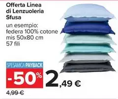 Linea - Offerta  Di Lenzuoleria Sfusa