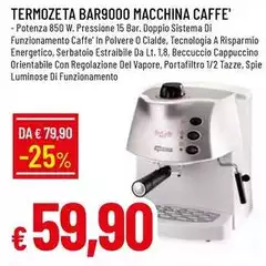Termozeta - Bar9000 Macchina Da Caffe