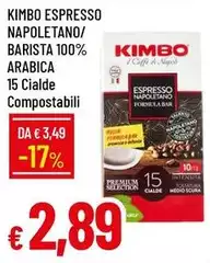 Kimbo - Espresso Napoletano/ Barista 100% Arabica Kimbo - Espresso Napoletano/ Barista 100% Arabica