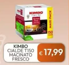 Kimbo - Cialde Macinato Fresco Kimbo - Cialde Macinato Fresco