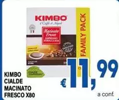 Kimbo - Cialde Macinato Fresco