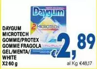 Daygum - Microtech Gomme/Protex Gomme Fragola Gel/menta/ White