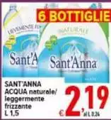Sant'anna - Acqua Naturale/ Leggermente Frizzante