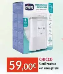 Chicco - Sterilizzatore Con Asciugatura Chicco - Sterilizzatore Con Asciugatura