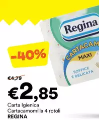 Regina - Carta Igienica Cartacamomilla Regina - Carta Igienica Cartacamomilla