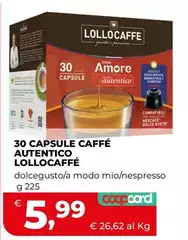 Lollo caffè - 30 Capsule Caffé Autentico
