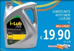Ezviz - Lubrificante Auto 5w30 I-lub Eni