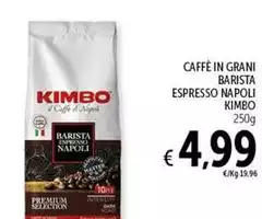 Kimbo - Caffè In Grani Barista Espresso Napoli Kimbo - Caffè In Grani Barista Espresso Napoli