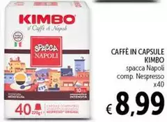 Kimbo - Caffè In Capsule Kimbo - Caffè In Capsule